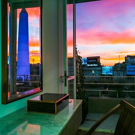 Ferienwohnung Penthouse Frente Al Obelisco Con Terraza Buenos Aires Exterior foto