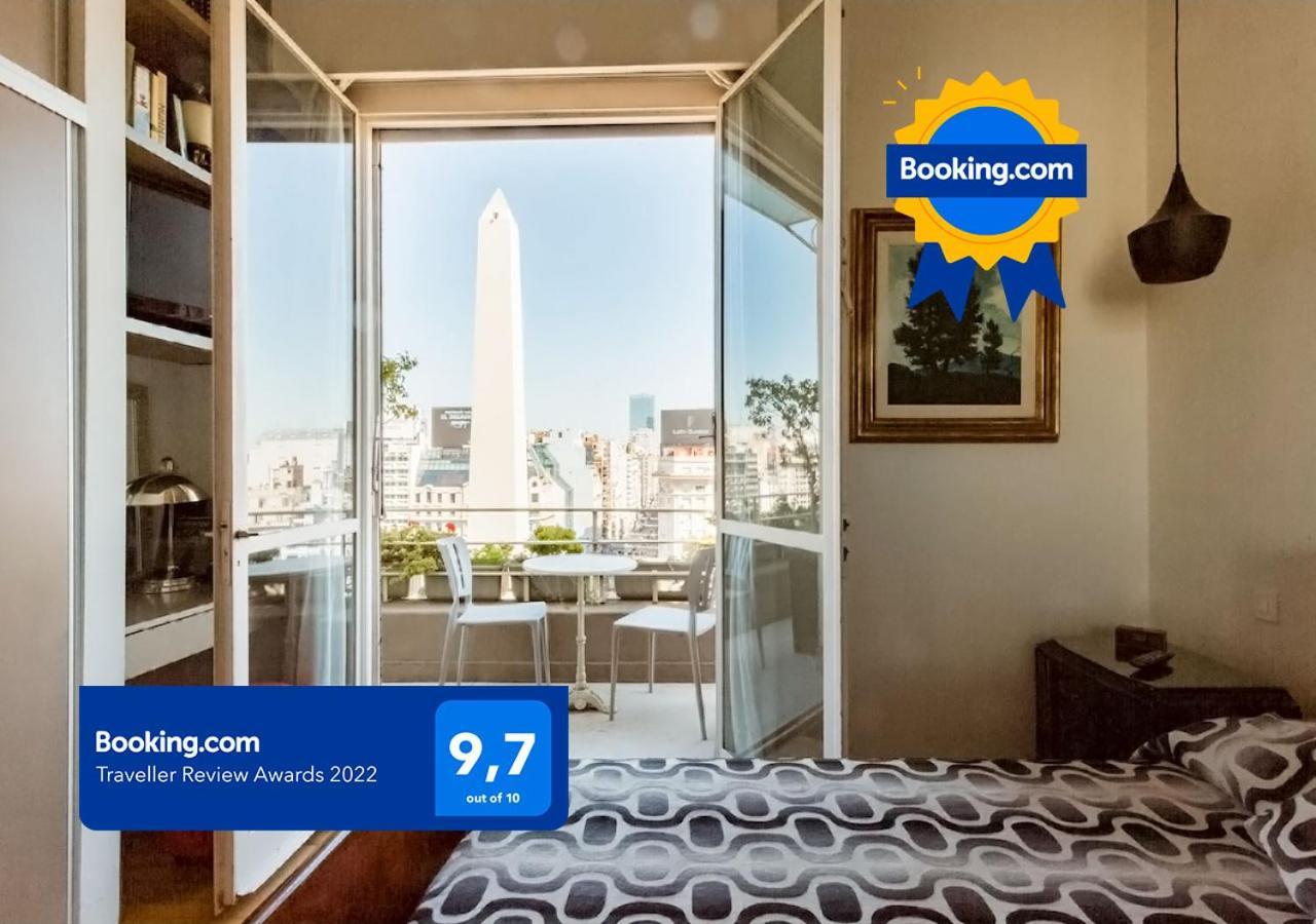 Ferienwohnung Penthouse Frente Al Obelisco Con Terraza Buenos Aires Exterior foto