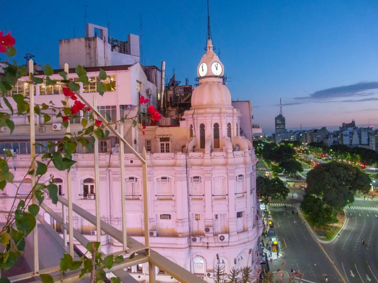 Ferienwohnung Penthouse Frente Al Obelisco Con Terraza Buenos Aires Exterior foto