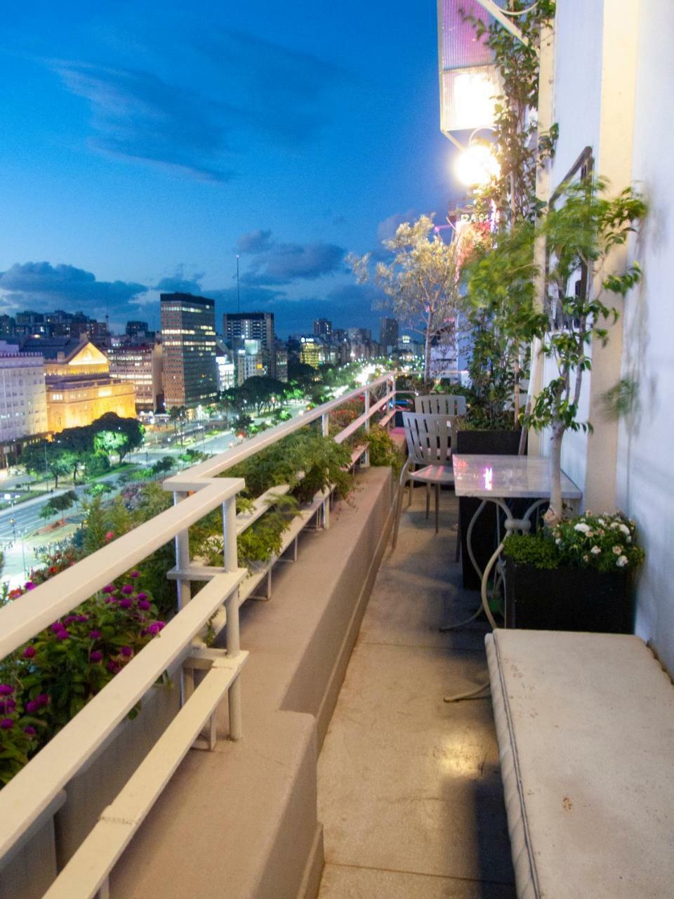 Ferienwohnung Penthouse Frente Al Obelisco Con Terraza Buenos Aires Exterior foto