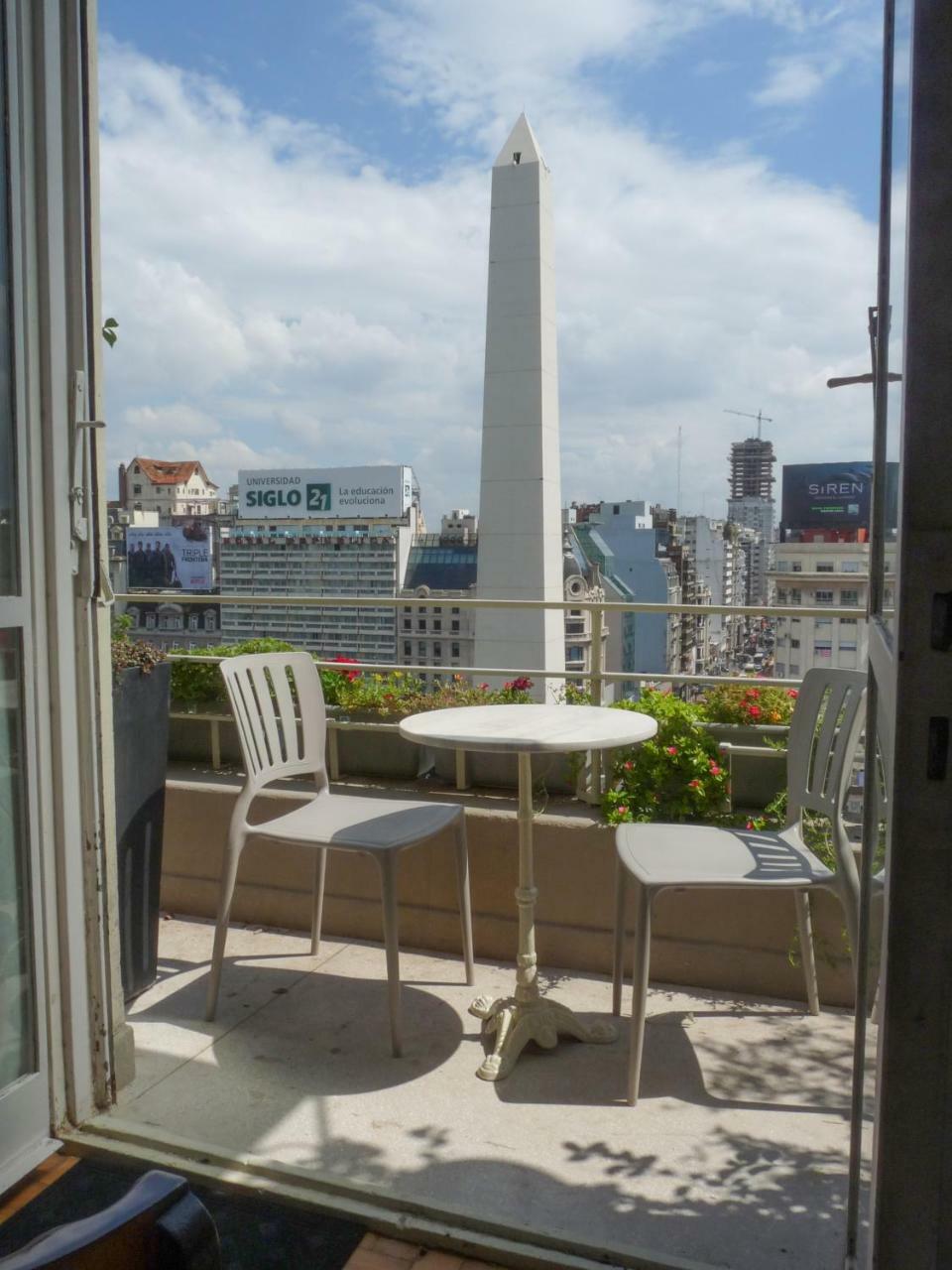 Ferienwohnung Penthouse Frente Al Obelisco Con Terraza Buenos Aires Exterior foto