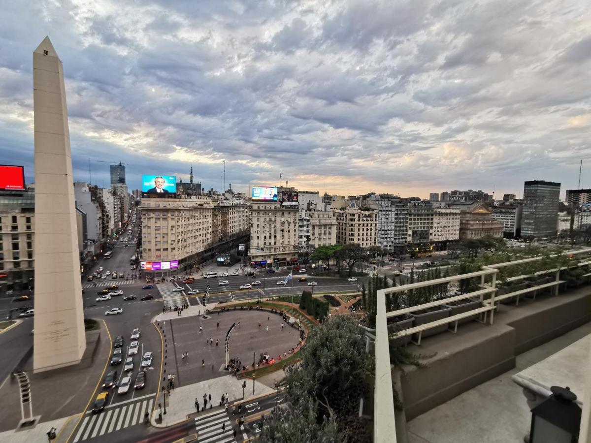 Ferienwohnung Penthouse Frente Al Obelisco Con Terraza Buenos Aires Exterior foto