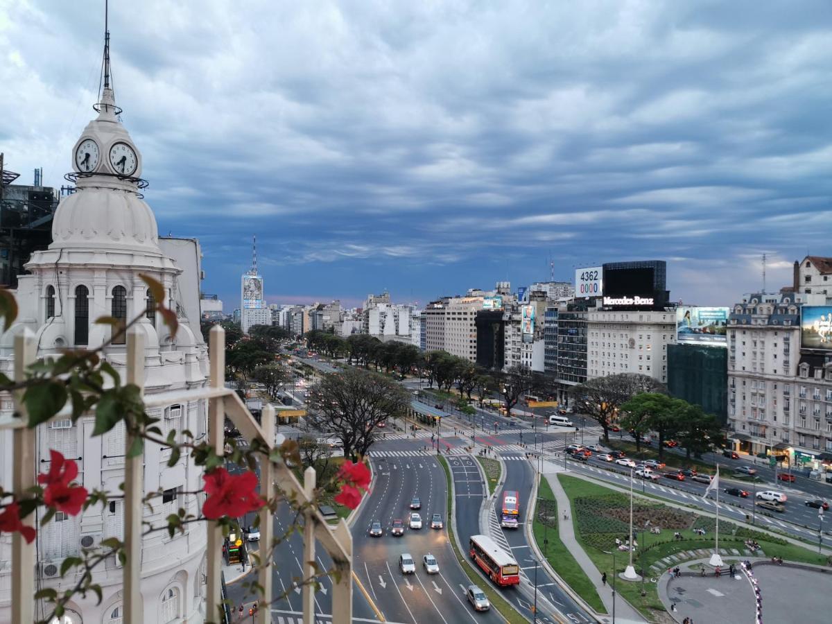 Ferienwohnung Penthouse Frente Al Obelisco Con Terraza Buenos Aires Exterior foto